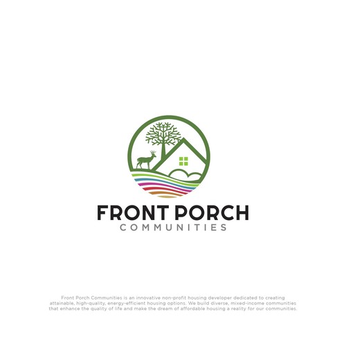 Front Porch Communities - A Not For Profit housing developer with a community focus Design von RaccoonDesigns®