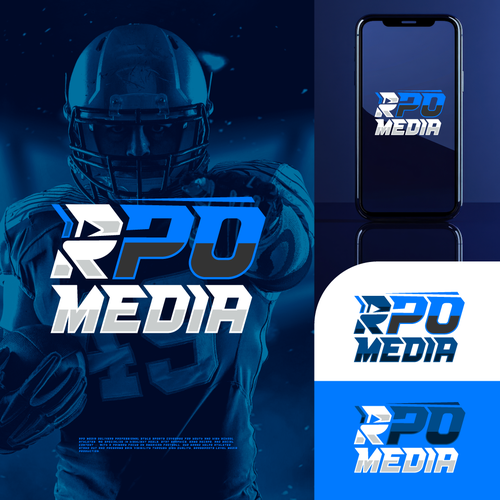Design a Bold Sports Media Logo for RPO Media – The ESPN for High School Athletes (Think Overtime x Design by NextLevelSES