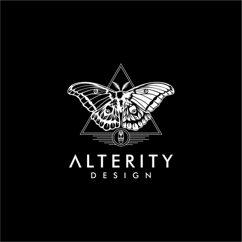 A Detailed Moth logo for a 3D printing and Design company Diseño de begaenk