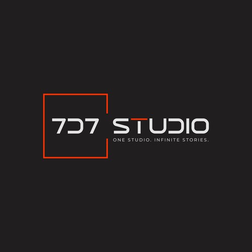 "“Cinematic Portal Logo for 7D7 Studio – One Studio. Infinite Stories.”" winning Logo & social media pack