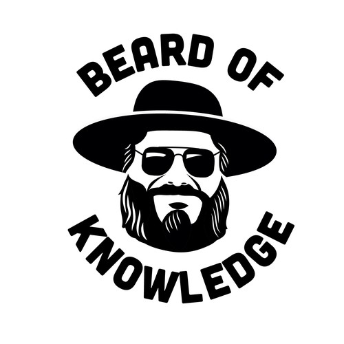 Beard of Knowledge Design by lofosparalogos