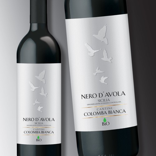 Wine Label Nero d´Avola Design by Debdutta*