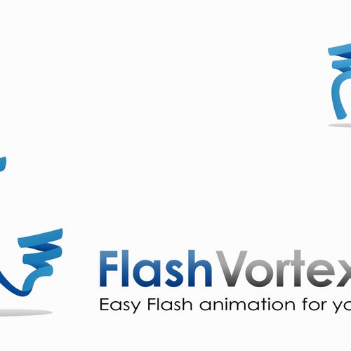 FlashVortex.com logo Design by AptanaCreative™