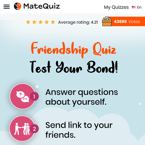 Redesign of a very popular quiz site (MateQuiz.com) Design by Technology Wisdom