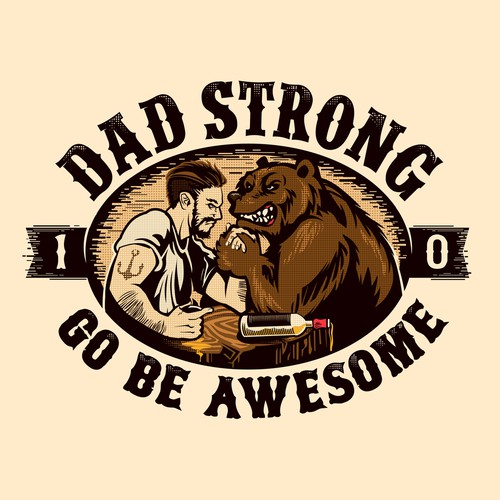 Dad Strong Arm Wrestling Bear Design Contest Wettbewerb In Der Kategorie Logo 99designs Most relevant best selling latest uploads. 99designs