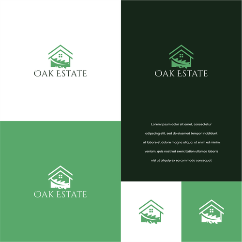 Design a logo for our new land estate! Design by Eshaal ®