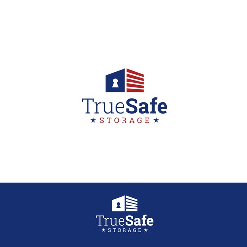 Design a strong logo for a safe and secure storage facility. Design by Creative Works