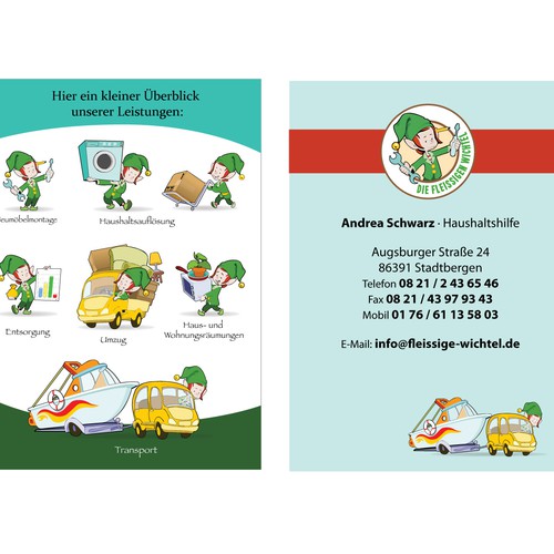 Postcard, flyer or print contest entry by pulunx_19