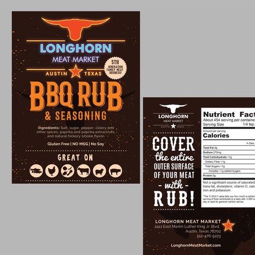 Seasoning Labels – Pacific Northwest Event Design