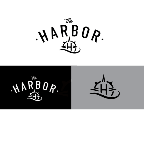 The Harbor Restaurant Logo Design by PrettynPunk