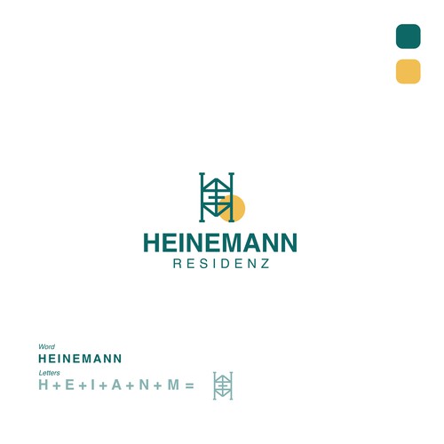 Logo-Entwicklung für eine Seniorenimmobilie / Service Wohnen Design by K A Z I