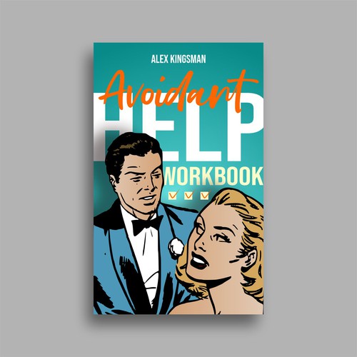 Workbook book cover on Avoidant Attachment Style Design by IdeAde