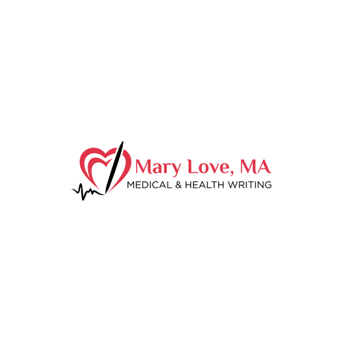 A friendly logo for a writer specializing in medicine & health Design by MK.n