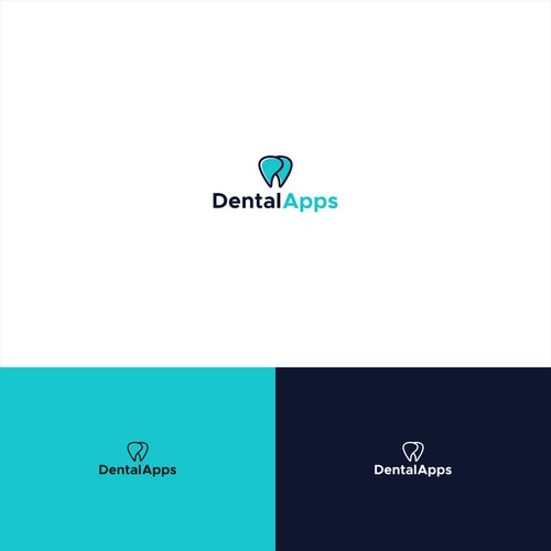 Creative "Dental Apps" Logo Design von Gungart™