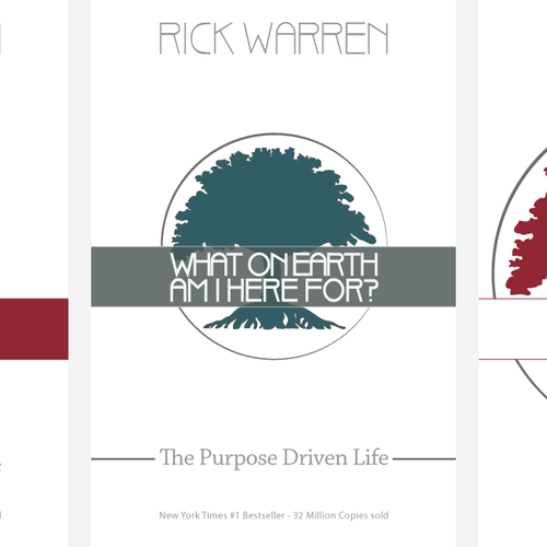 Book cover redesign for "What on Earth Am I Here For? The Purpose Driven Life" by Rick Warren Design by MLZupan