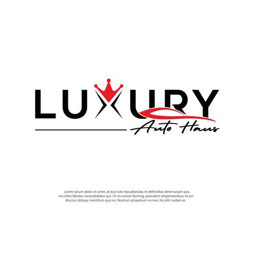 Looking for a classy and sophisticated modern logo for exotic car dealership that stands out Design by Dark Studio™