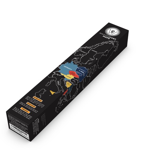 Designs | box design for scratch off world map | Product packaging contest