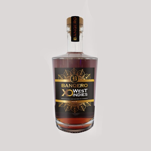 Design the labels of a whole new range of double aged RUM from the CARIBBEAN Diseño de Dimario Moretti