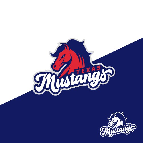 Texas Mustangs Design by JDRA™