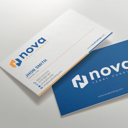 Design a Print Material (Biz Card, Letterhead, Letter) for Legal Funding Company Ontwerp door kaylee CK