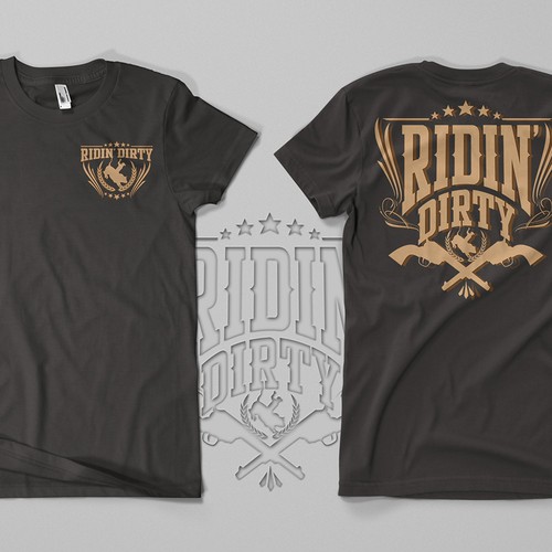 T-shirt designs for Ridin' Dirty clothing Réalisé par justin.tapia