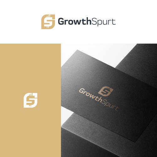 A strong, dynamic, but simple logo that represents business growth Design by John3:16✅