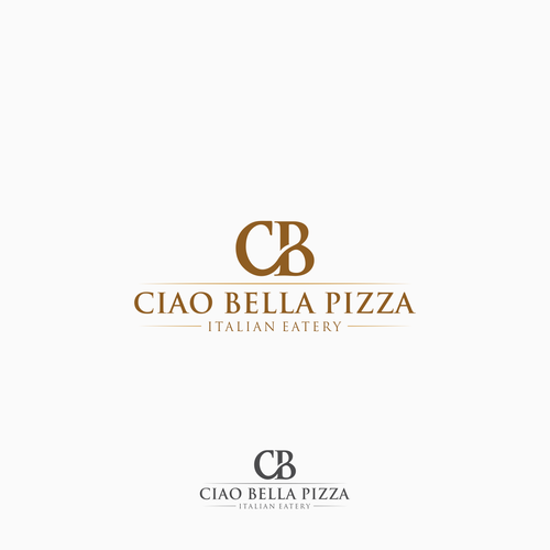 Design Ciao Bella Pizza Logo di tembangraras