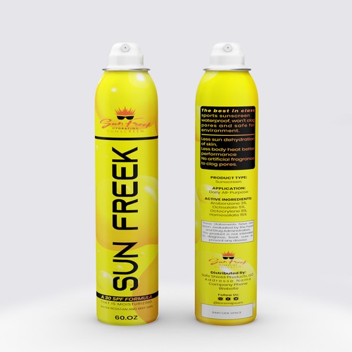 Sun Freek Label Design by LiLLaaH