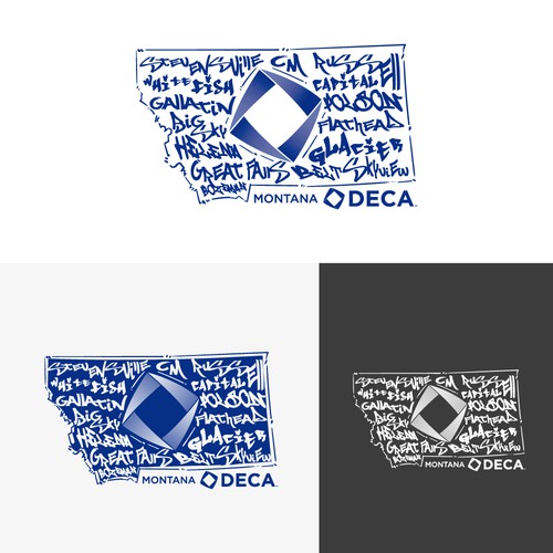 Montana DECA Diseño de Amillustration