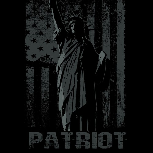 Develop a patriotic shirt that represents: The individual patriot, God, Family, Country Design by Dope Hope