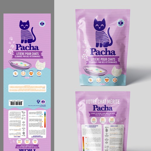 Cat Litter startup Minimalistic packaging - Contest Design von agooshe