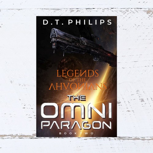 Book Cover Design for a Fantasy Book Design by Tifografittee