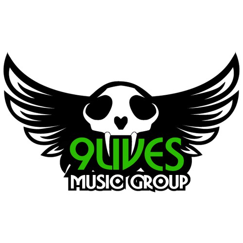 Design di 9 Lives Music Group Record Label LOGO di RVG