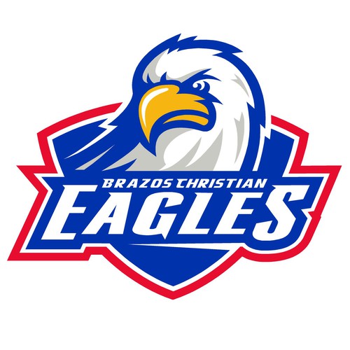 Design an orignal EAGLE mascot for Brazos Christian School Design by fs42158