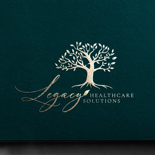 Elegant Professional Healthcare Staffing Logo (female owned) Design by MonarkCreative