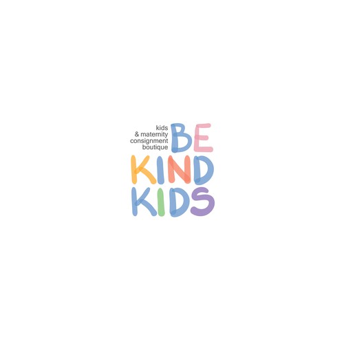 Be Kind!  Upscale, hip kids clothing store encouraging positivity Réalisé par .supernova