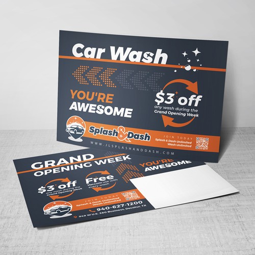 Postcard, flyer or print contest entry by a y a n