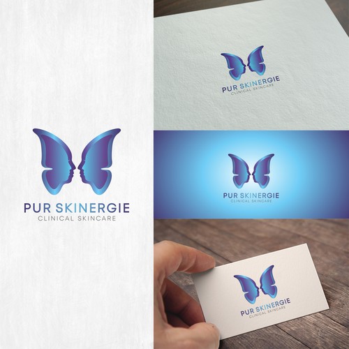 Simple, colorful, modern-ish logo for clinical acne/anti-products. Design by Sitok