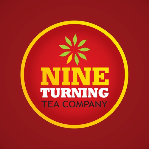Tea Company logo: The Nine Turnings Tea Company Réalisé par heosemys spinosa