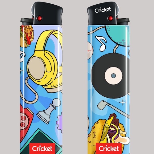 Create Art on a Lighter: Astrology, Y2K, Rave & Aliens! [multiple winners] Design by Cara Mel