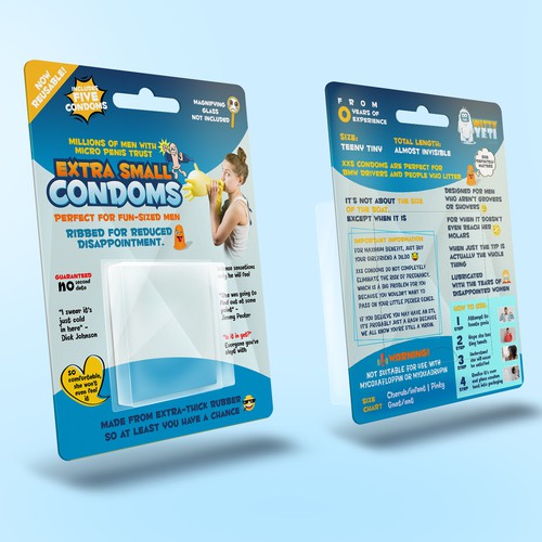 Design packaging for a hilarious gag prank gift! Design por Digisolz Creation