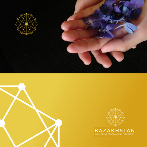 Logo for the Kazakhstan Competitive Programming Federation Design by Albarr