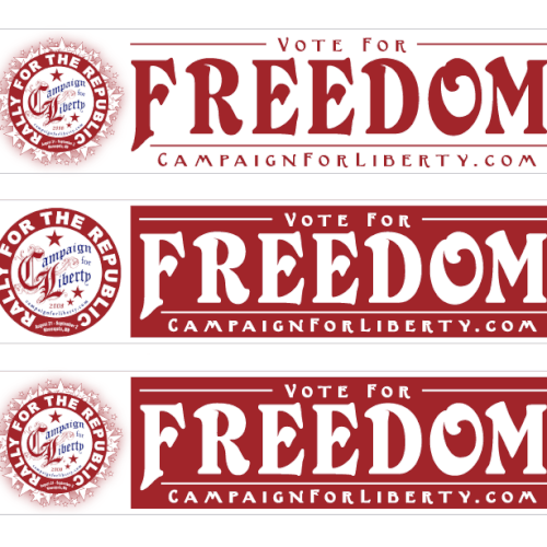 Campaign for Liberty Merchandise Design por mydesigner