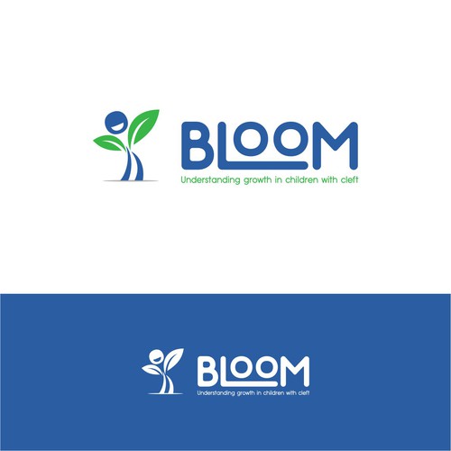 A sweet, child friendly logo that appeals to new parents focused on growth and health Design by Logood.id