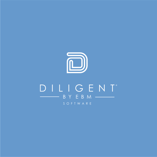 Brand Identity for New High End Software Product Diligent Logo