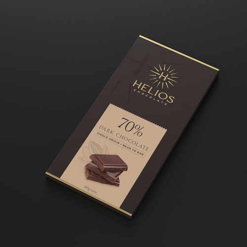 Design di Design chocolate bar packaging for a Premium bean to bar Chocolate business di podbara