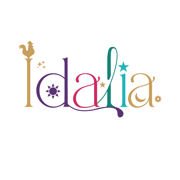 Whimsical & Elegant “Idalia” Logo.