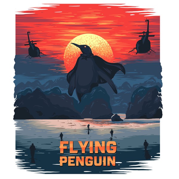 Design by METII titled "Flying Penguin"