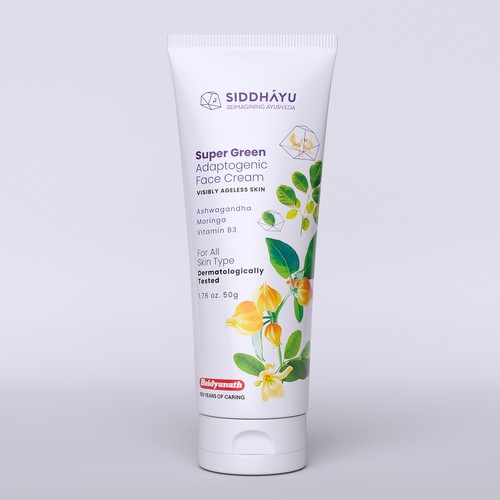 Diseño de "Contemporary design for a herbal anti aging cream for global audience" de David Borda