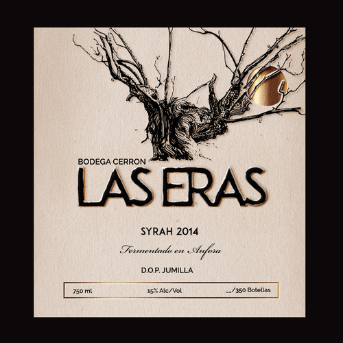 ORGANIC EXCLUSIVE WINE LABEL DESIGN - BODEGA CERRON Design por OtomPotom